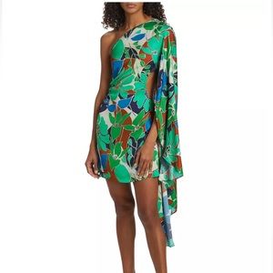 Cult Gaia Malia One Shoulder Dress